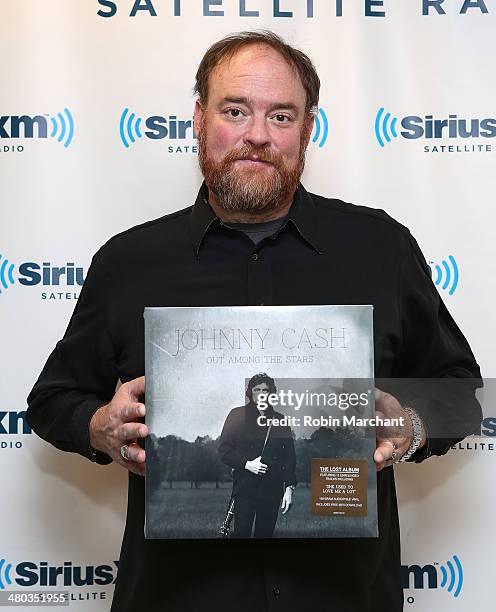 John Carter Cash visits at SiriusXM Studios on March 24, 2014 in New York City.