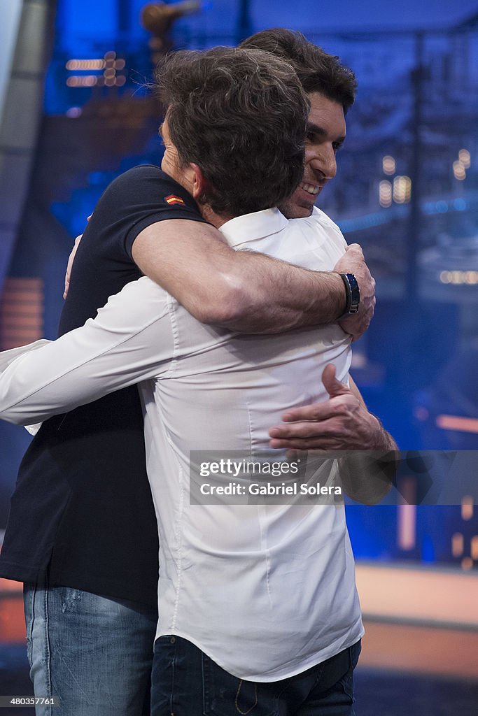 Cayetano Rivera Attends 'El Hormiguero' Tv Show