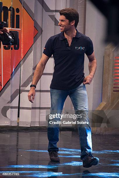 Cayetano Rivera attends 'El Hormiguero' Tv Show on March 24, 2014 in Madrid, Spain.