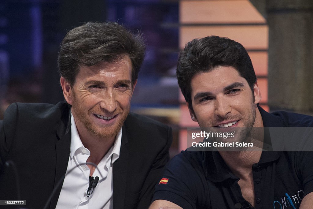 Cayetano Rivera Attends 'El Hormiguero' Tv Show