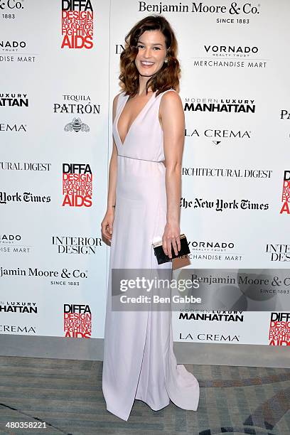 Photographer Hanneli Mustaparta attends DIFFA's 17th Annual Dining By Design New York Gala at Pier 94 on March 24, 2014 in New York City.