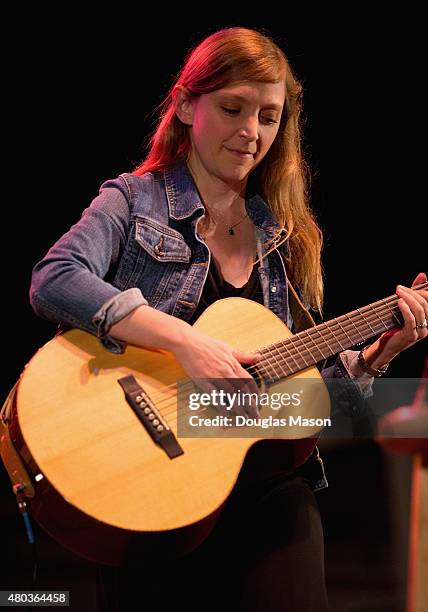 Eilen Jewell performs during the Green River Festival 2015 at Greenfield Community College on July 10, 2015 in Greenfield, Massachusetts.