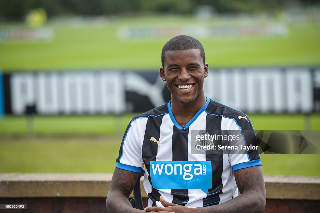 Newcastle United Unveil New Signing Georginio Wijnaldum