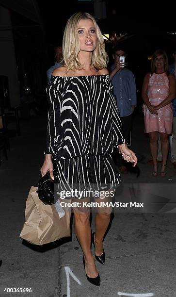 Joanna Krupa is seen on July 10, 2015 in Los Angeles, California.