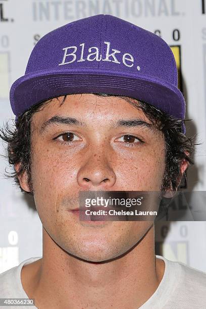 Actor Bob Morley attends the 'The 100' press room during day 2 of Comic-Con International on July 10, 2015 in San Diego, California.