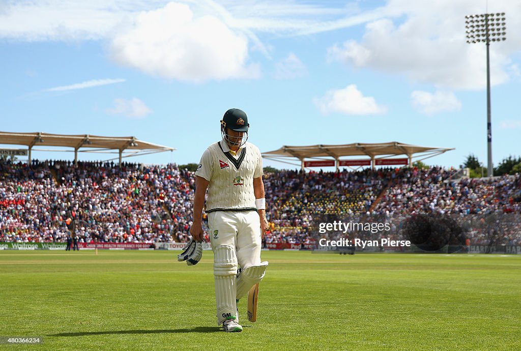 England v Australia: 1st Investec Ashes Test - Day Four