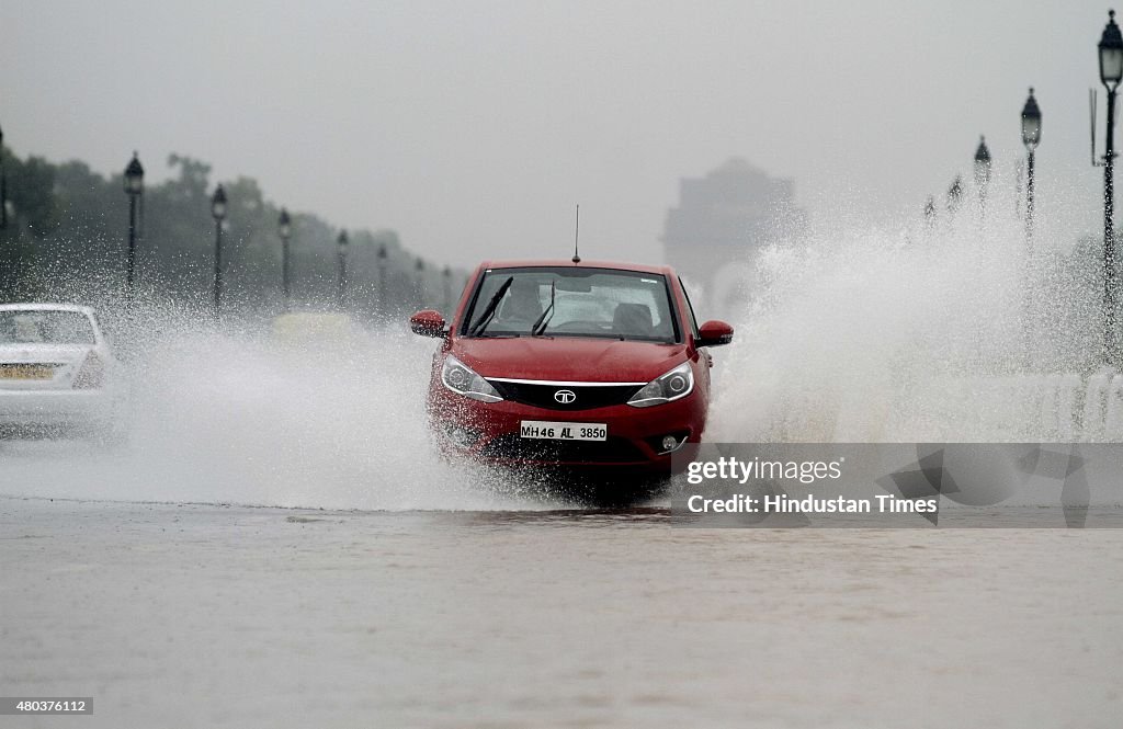 Heavy Rain Disrupts Life In North India