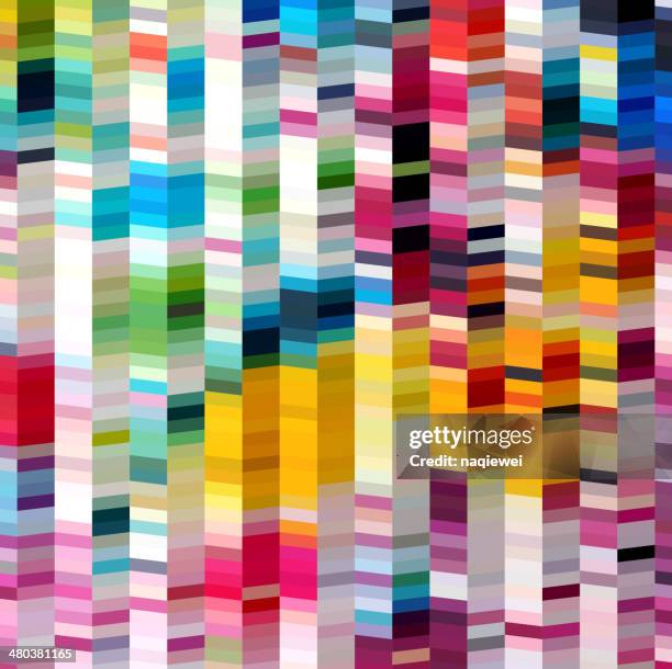 abstract colorful stripe shape background - multi coloured paper stock illustrations