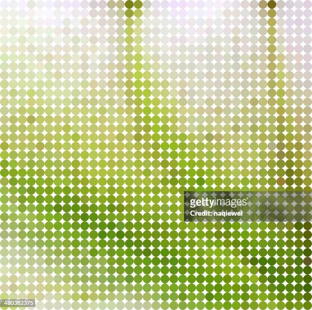 abstract green dot pattern background - photocopier stock illustrations