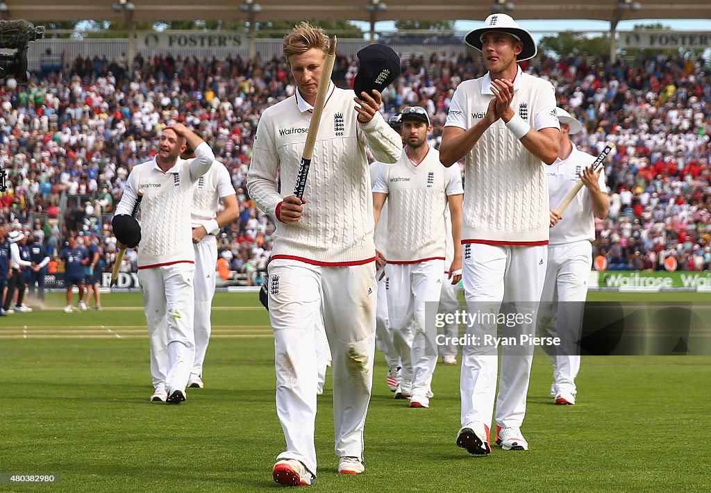 England v Australia: 1st Investec Ashes Test - Day Four