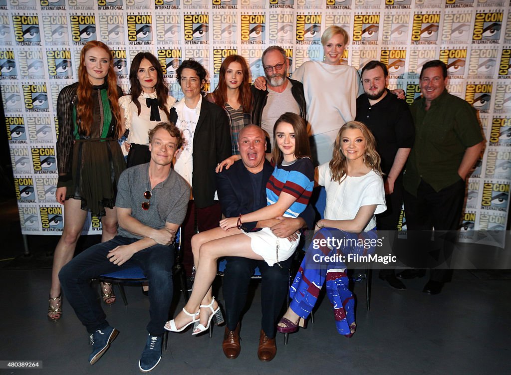 2015 "Game Of Thrones" Comic-Con Panel