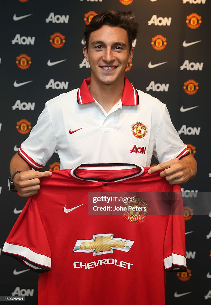 Manchester United Unveil New Signing Matteo Darmian