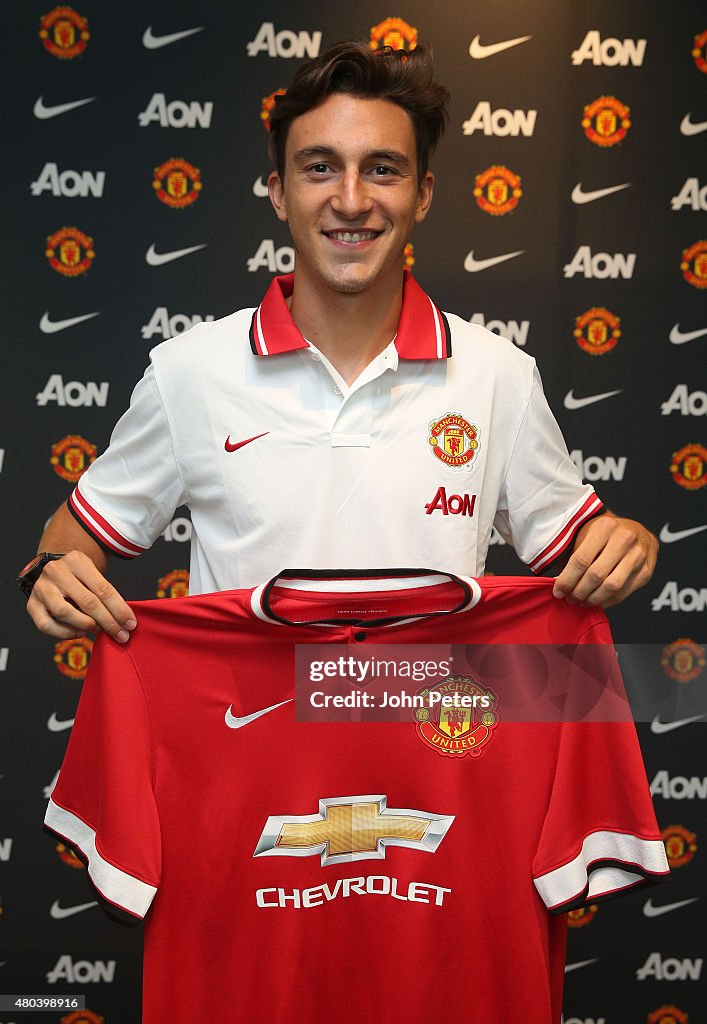 Manchester United Unveil New Signing Matteo Darmian