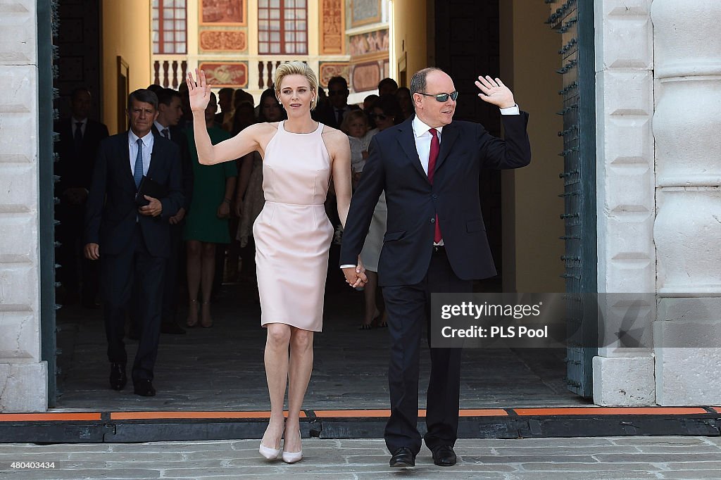 Prince Albert Of Monaco Celebrates 10 Years On The Throne : Day 1