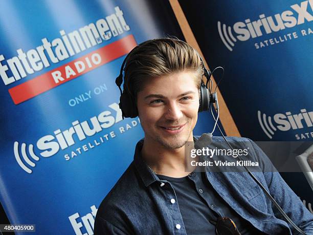 Actor Amadeus Serafini attends SiriusXM's Entertainment Weekly Radio Channel Broadcasts From Comic-Con 2015 at Hard Rock Hotel San Diego on July 11,...