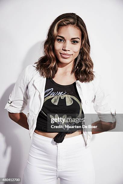 Actress Ciara Renee of "Legends of Tomorrow" poses for a portrait at the Getty Images Portrait Studio Powered By Samsung Galaxy At Comic-Con...