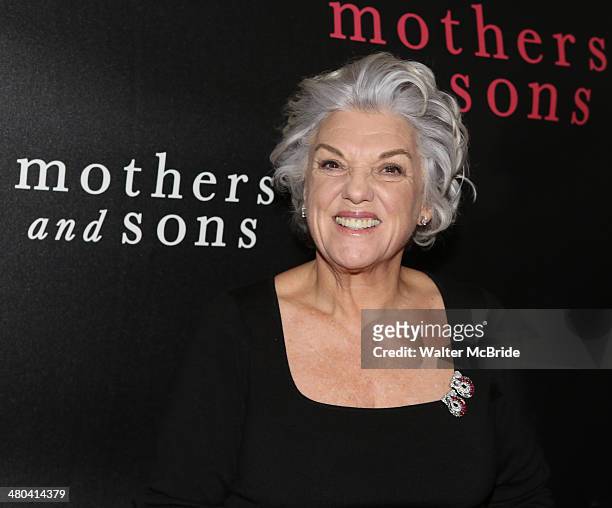Tyne Daly attends the Broadway opening night of "Mothers and Sons" after party at Sardi's on March 24, 2014 in New York City.