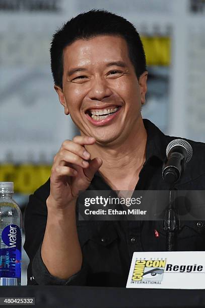 Actor Reggie Lee attends the "Grimm" season five panel during Comic-Con International 2015 at the San Diego Convention Center on July 11, 2015 in San...