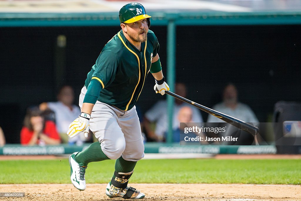 Oakland Athletics v Cleveland Indians