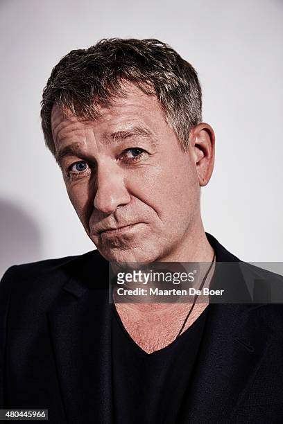 Actor Sean Pertwee of "Gotham" poses for a portrait at the Getty Images Portrait Studio Powered By Samsung Galaxy At Comic-Con International 2015 at...