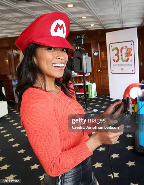 Actress Pisay Pao attends The Nintendo Lounge on the TV Guide Magazine yacht during Comic-Con International 2015 on July 11, 2015 in San Diego,...