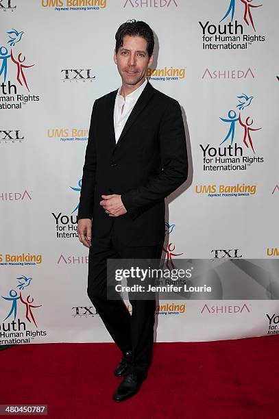 Actor James Barbour attends the Youth For Human Rights International Celebrity Benefit Event hosted at the Beso on March 24, 2014 in Hollywood,...