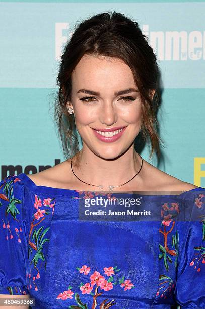 Actress Elizabeth Henstridge attends Entertainment Weekly's Comic-Con 2015 Party sponsored by HBO, Honda, Bud Light Lime and Bud Light Ritas at FLOAT...
