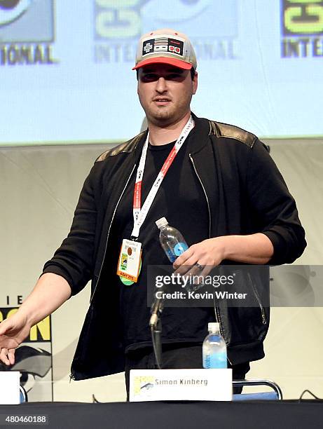 Director Josh Trank speaks onstage at the 20th Century FOX panel during Comic-Con International 2015 at the San Diego Convention Center on July 11,...