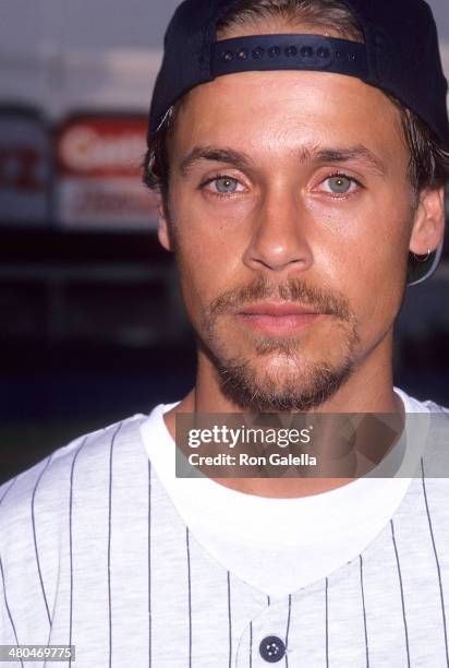 Actor Chad Lowe attends Donald Trump's New York All-Stars vs. Hollywood All-Stars Celebrity Softball Game to Benefit the Police Athletic League on...
