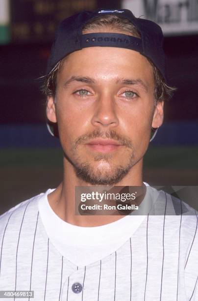 Actor Chad Lowe attends Donald Trump's New York All-Stars vs. Hollywood All-Stars Celebrity Softball Game to Benefit the Police Athletic League on...