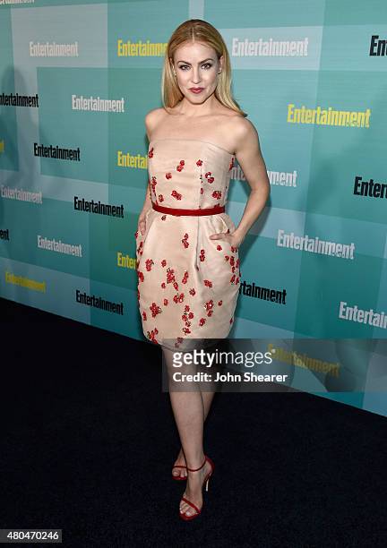Actress Amanda Schull attends Entertainment Weekly's Comic-Con 2015 Party sponsored by HBO, Honda, Bud Light Lime and Bud Light Ritas at FLOAT at The...