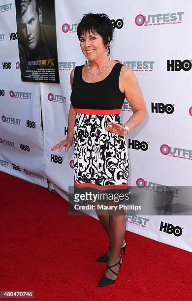 Joyce DeWitt attends a screening of "Tab Hunter Confidential" during the 2015 Outfest's LGBT Los Angeles Film Festival at the Director's Guild of...