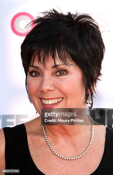 Joyce DeWitt attends a screening of "Tab Hunter Confidential" during the 2015 Outfest's LGBT Los Angeles Film Festival at the Director's Guild of...