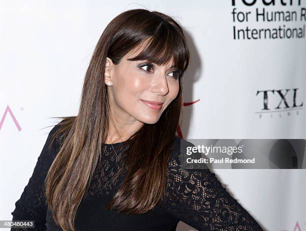 Actress Marisol Nichols arriving at the Youth For Human Rights International Celebrity Benefit Event at Beso on March 24, 2014 in Hollywood,...