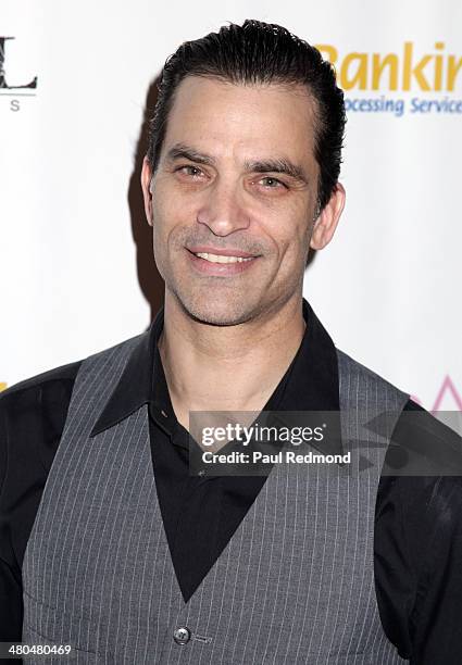 Actor Johnathon Schaech arriving at the Youth For Human Rights International Celebrity Benefit Event at Beso on March 24, 2014 in Hollywood,...
