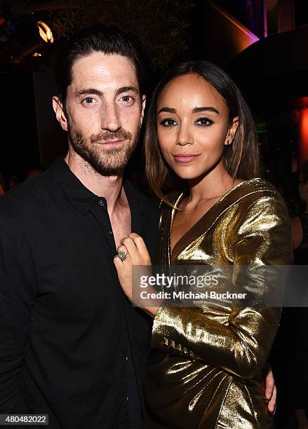 Actors Iddo Goldberg and Ashley Madekwe attend Entertainment Weekly's Comic-Con 2015 Party sponsored by HBO, Honda, Bud Light Lime and Bud Light...