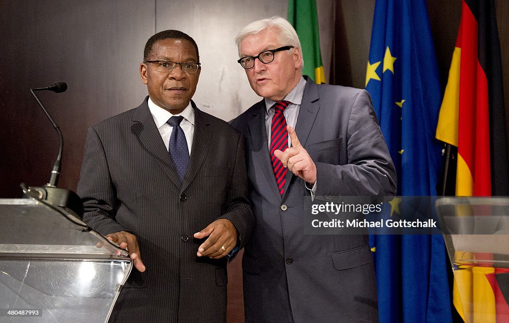 German Foreign Minister Steinmeier Visits Tanzania