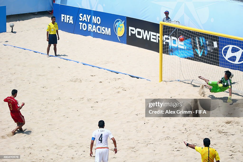 Mexico v Spain: Group C - FIFA Beach Soccer World Cup