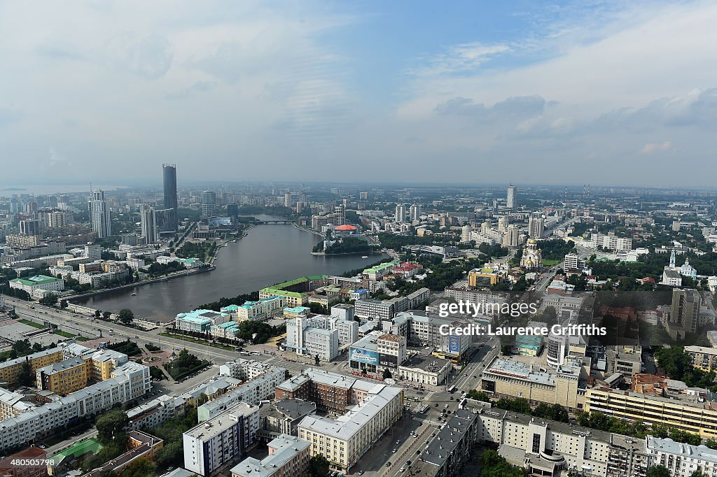 General Views of Ekaterinburg - Media Tour ahead of FIFA World Cup Russia 2018 Preliminary Draw