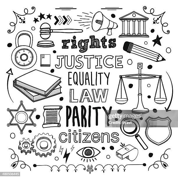 justice - scales stock-grafiken, -clipart, -cartoons und -symbole