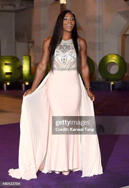 Serena Williams attends the Wimbledon Champions Dinner at The Guildhall on July 12, 2015 in London, England.