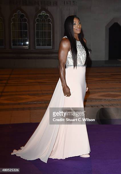 Serena Williams attends the Wimbledon Champions Dinner at The Guildhall on July 12, 2015 in London, England.