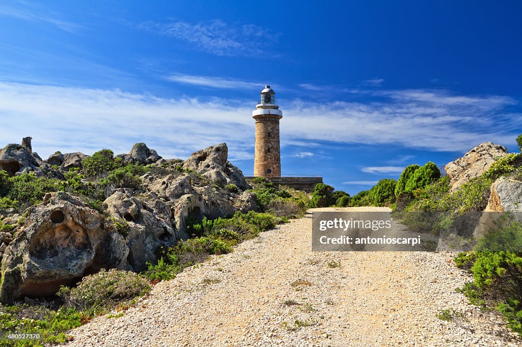 Road zum lighthouse