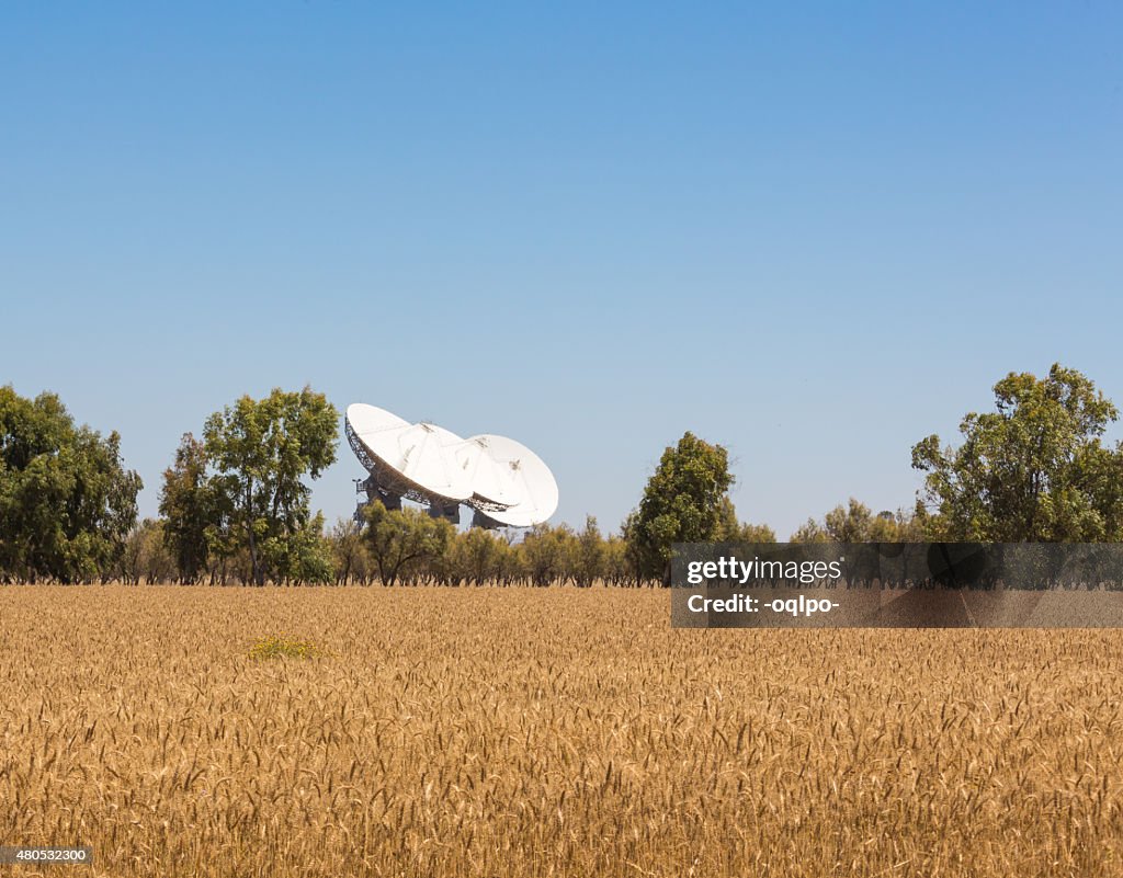 Satellite dishes