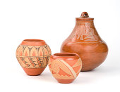 Native American Pueblo Pottery.