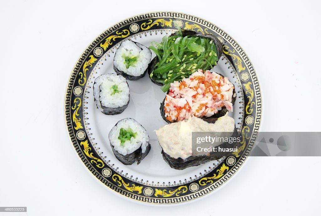 Sushi is popular japanese dish.