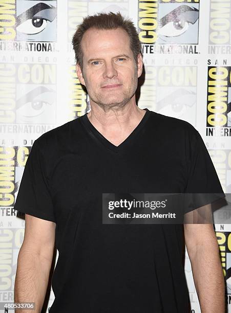 Actor Jack Coleman attends "Heroes Reborn" Press Room during Comic-Con International 2015 at Hilton Bayfront on July 12, 2015 in San Diego,...