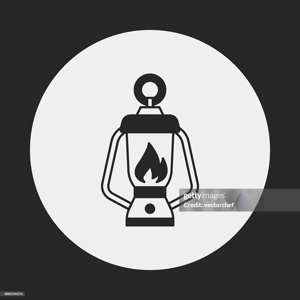 Camp light icon