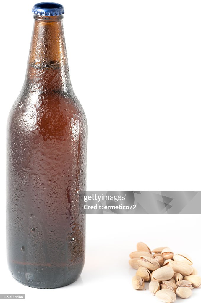 ボトル入りビールの工芸品