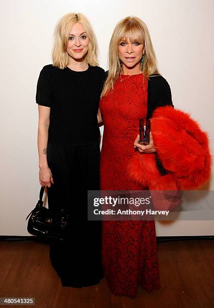 Fearne Cotton and Jo Wood attend the Annual Schools auction dinner at Burlington House on March 25, 2014 in London, England.